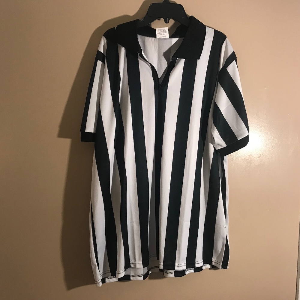 Referee shirt, large, new condition